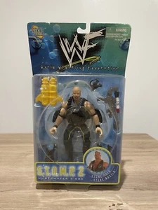 Stone Cold Steve Austin 1998 Modellino Jakks WWF WWE Stomp 2 Wrestling - Foto 1 di 7