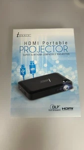 isonic HDMI Tragbarer Projektor Super Slim HDMI Kompatibel Projektor X200 - Bild 1 von 3