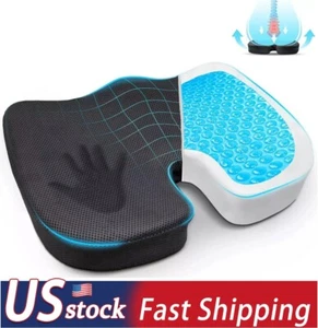 EcoNour Gel Seat Cushion for Pressure Relief | Office Chair Cushion for Sciat US - Picture 1 of 9