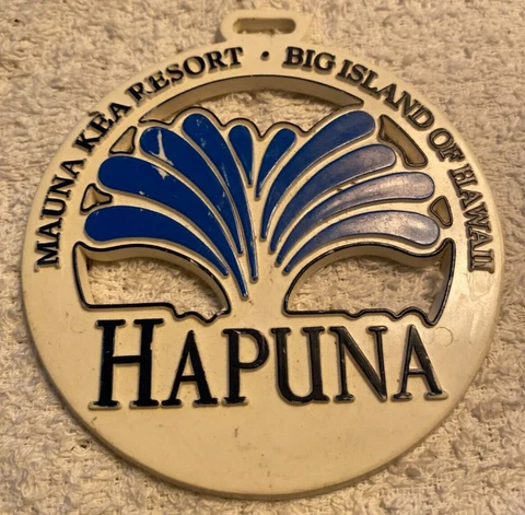 VINTAGE BAG TAG " ARNOLD PALMER / HAPUNA / MAUNA KBA RESORT / ...SUPER Cover