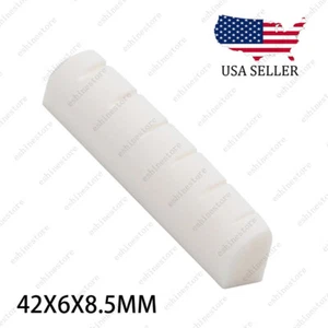 Guitar Nut Bone Slotted 42MM For Gibson Epiphone  Les Paul SG ES or Similar - Picture 1 of 5
