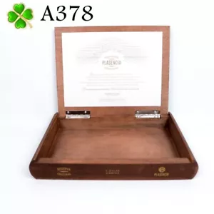 Plasencia Cortez Reserva Original Empty Wood Cigar Box 9.75" x 7" x 1.5" A378 - Imagen 1 de 9