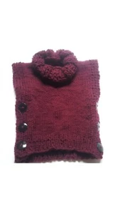 Vest Sweater Burgundy Child's size 4/5 - Picture 1 of 1