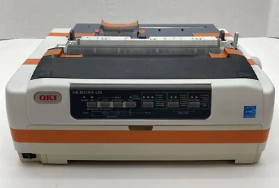Okidata Microline 620 Dot Matrix Printer ML620 P/N 62433801 Fully REF - Image 1 of 4