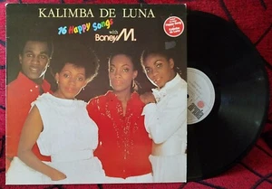 BONEY M ** Kalimba De Luna - 16 Happy Songs ** 1985 SPAIN LP - Picture 1 of 4