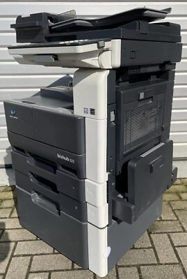 Konica Minolta bizhub 222 - Drucker, Kopierer,  Scanner und Fax - Bild 1 von 4