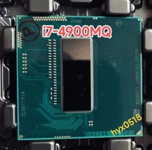 Intel MOBILE i7-4900MQ 2.8GHz 4-CORE 8M PROCESSOR Socket G3 LAPTOP CPU SR15K - Bild 1 von 3