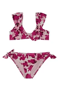 Splendid Girls Bougainvillea Knot Two Piece Bikini Set (Big Kid) Size 10 /045 - Picture 1 of 2