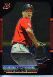 2005 Bowman Chrome Baseball Card #7 Andy Pettitte