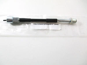 150mm 6" Wellenverlängerung Tachowelle oder Drehzahlmesserwelle, Gewinde M12 - Bild 1 von 4