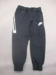 Nike Größe 3-4 Jahre Kleinkind Unisex schwarz Kordelzug Tasche Jogginghose Trainingshose 054 - Bild 1 von 7