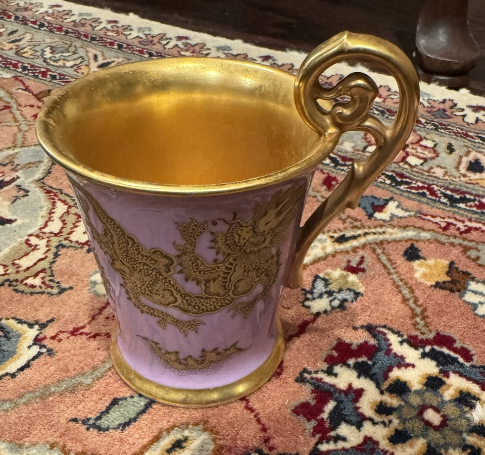 GRUPO ROSENTHAL VINTAGE Clásico Colección Rosa Oro 18k Púrpura Foto 1 de 4