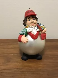 Dept 56 Village Collector Ornament Boy #7846 Old Store Stock Never Displayed Box - Picture 1 of 2