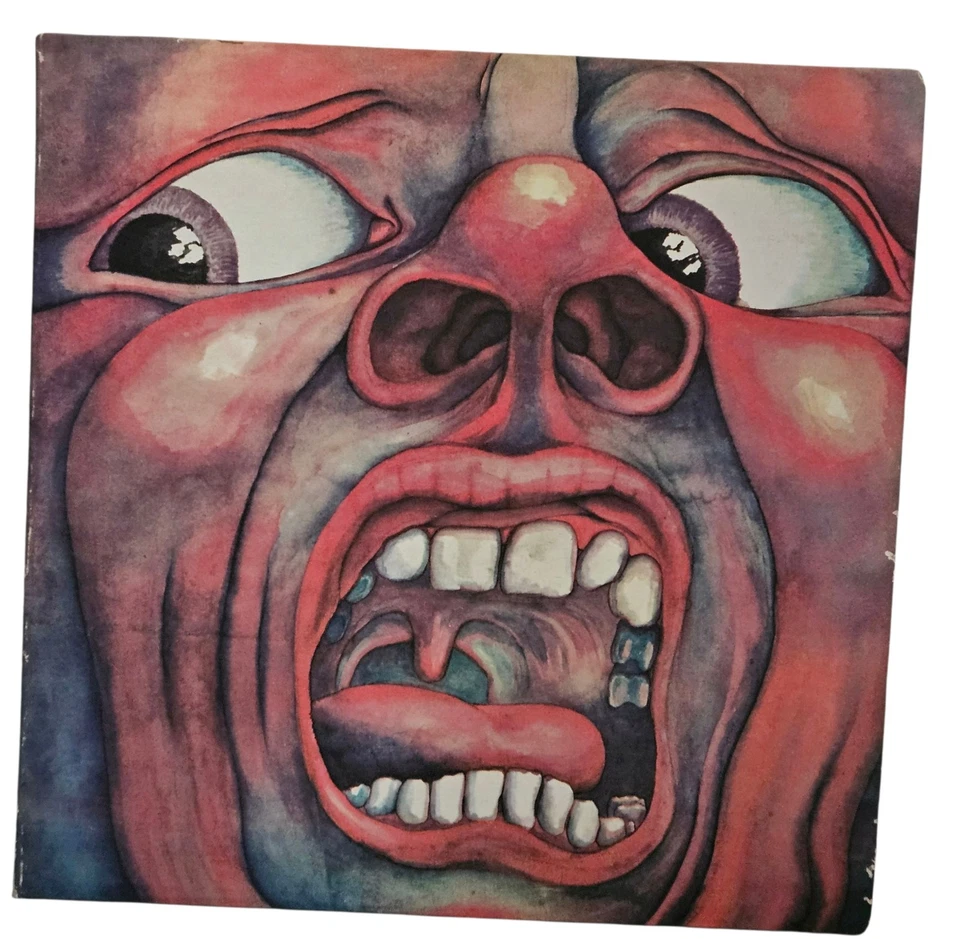 "In The Court Of The Crimson King" de King Crimson 1969 estéreo SD8245 vinilo Lp Foto 1 de 4