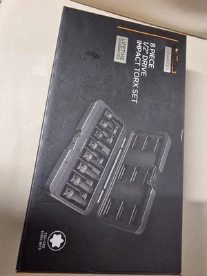 Halfords 8 Piece 1/2 Drive Impact Torx Set - Image 1 of 3