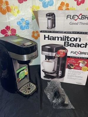 Hamilton Beach FlexBrew Single Serve Coffee Maker Used - Image 1 of 4