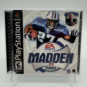 Madden NFL 2001 - PlayStation 1 PS1 - Complete CIB - Refurbished Excellent - Picture 1 of 4