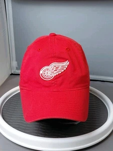 Cappellino Detroit Red Wings Reebok Face Off copricapo berretto rosso logo classico MINOR WEAR  - Foto 1 di 11