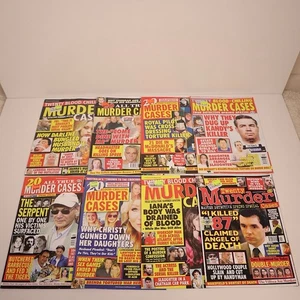 8x Master Detective Specials – 20 Murder Cases & 20 All True Murder Cases Lot - Picture 1 of 17