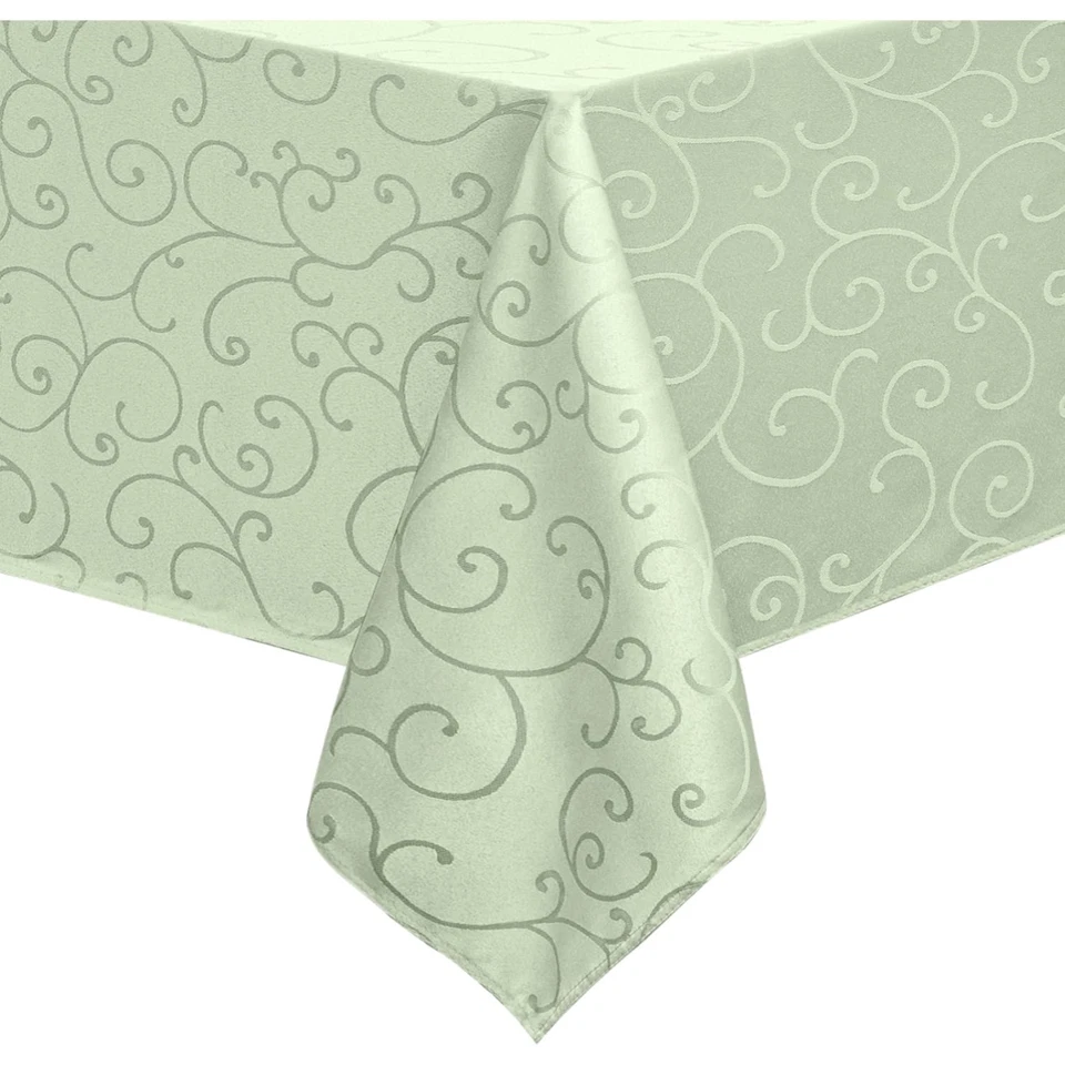 Tischdecke  abwaschbar 140x240 cm Gartentisch glossy Hellgrün - Bild 1 von 1