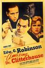 Amazing Dr Clitterhouse Poster Humphrey Bogart Edward G Robi 1938 Movie Photo