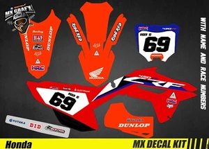 Kit Déco Moto pour / Mx Decal Kit for Honda CRF - Replica 2020 - Imagen 1 de 1