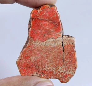 81,50 ct/44 mm Natur Orange Carico Lake Türkis Poliert Grob Platte T6070 - Bild 1 von 7