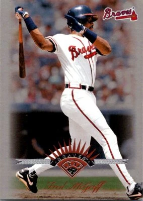 1997 Leaf #97 Fred McGriff - Image 1 of 2