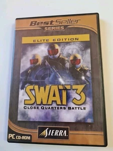 SWAT 3 Close Quarters Battle Elite Edition PC CD-ROM Windows Game 2000 Sierra - Picture 1 of 3