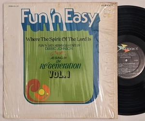 Derric Johnson FUN 'N EASY VOL.1 Where Spirit Of Lord Is LP Re'Generation SHRINK - Imagen 1 de 5