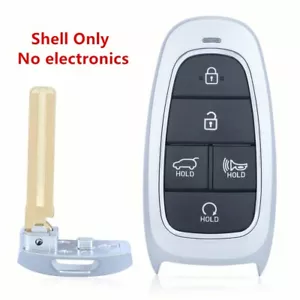 Carcasa de llave de repuesto para Hyundai Santa FE y Tucson 2021 2022 Smart Remote FOB - Imagen 1 de 4