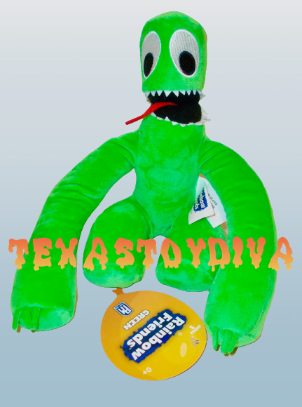 GREEN FROM RAINBOW FRIENDS - ROBLOX. ARTICULATED MONSTER. ST