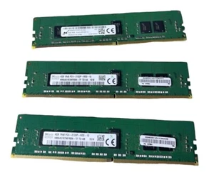 SkHynix HMA451R7MFR8N-TF 8GB Kit (2x4Gb) + 4GB MTA9ASF51272PZ-2G1A2ij - Picture 1 of 2