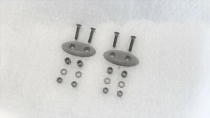 Spiegel Blindplatten VFR400 NC30 RVF400 NC35 CBR400 NC23 NC29 Verkleidungshalterungen - Bild 1 von 5