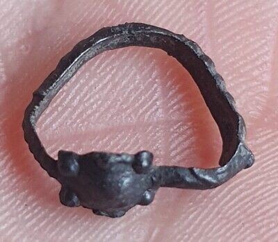 Medieval Pewter Pilgrim Ring - St. Edwards Ring.   Found In The Thames • 10£
