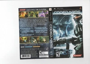 Coded Arms PSP Case ARTWORK ONLY - Picture 1 of 2