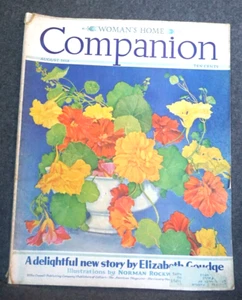 Aug 1938 Woman's Home Companion Story by Elizabeth Goudge Illus Norman Rockwell - Picture 1 of 6