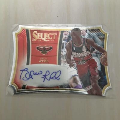 2015 Panini Select Basketball Spud Webb Atlanta Hawks Auto /99 From Japan #44 - Image 1 of 4