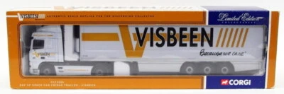 Corgi 1/50 Scale Model Truck CC13205 - DAF XF Space Cab Fridge Trailer - Visbeen - Image 1 of 4
