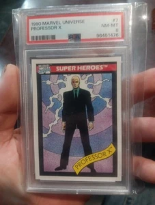 1990 Marvel Impel #7 Professor X PSA 8. NICE! - Picture 1 of 2
