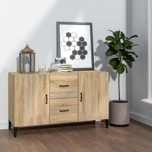 Sideboard Storage Cupboard Cabinet Buffet Highboard Engineered Wood vidaXL - Picture 1 of 134
