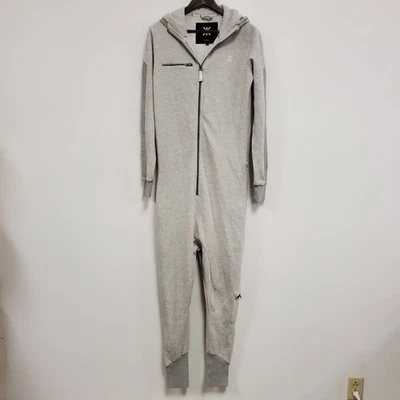 The Norwegian Unisex Onepiece Athletic Jumpsuit Size S Gray Athleisure Neutral - Image 1 of 4