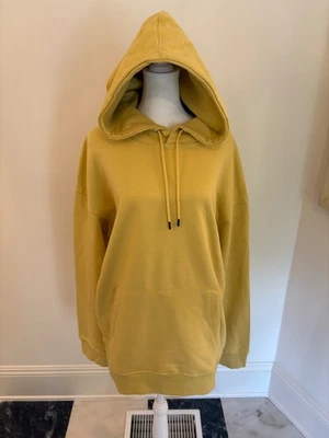 Sudadera con Capucha Jack & Jones Algodón Orgánico Polar Amarillo Mostaza Talla XXL 44" Pecho Foto 1 de 4
