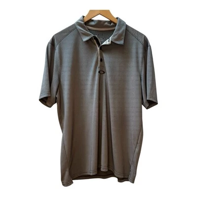 Polo Oakley Gris Performance Calce Regular Talla L Foto 1 de 4