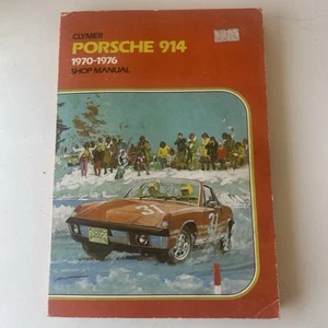 Vintage Original Clymer Porsche 914 1970-1976 Shop Manual - Picture 1 of 6