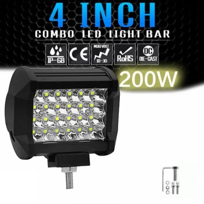 Brand New Led Work Light LED Work Light 4inch 6000K High Strength And Durability - Image 1 of 4