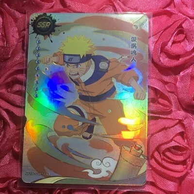 Naruto Uzumaki NARUTO Leaf SSR Anime Waifu Girl ACG Holo Card Best - Image 1 of 4