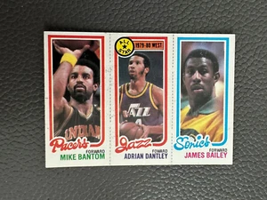 1980-81 Topps #115 Mike Bantom / #6 Adrian Dantley / #227 James Bailey - Bild 1 von 2