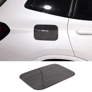 Pegatina exterior cubierta de tanque de gasolina de fibra de carbono suave para BMW X3 2018-2022 - Imagen 1 de 10