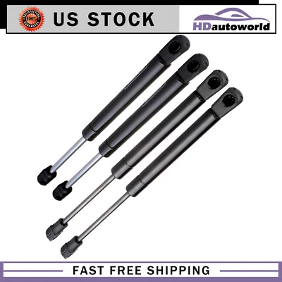 4x Rear Trunk + Front Hood Lift Support Gas Strut Fits 2001-2007 Volvo S60 - Image 1 of 4